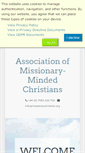 Mobile Screenshot of missionarychristian.org