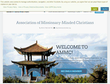 Tablet Screenshot of missionarychristian.org
